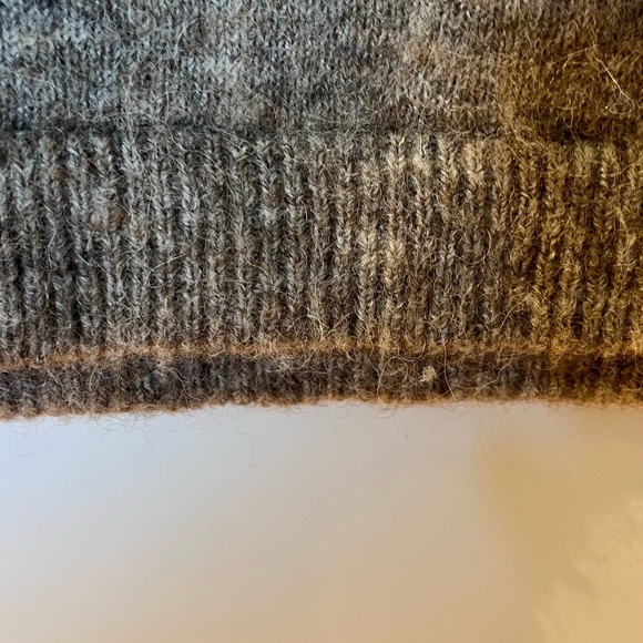 Wilfred Free Alpaca Tan Colour Wool-Blend Sweater Dress Fall Tunic - Picture 4 of 6